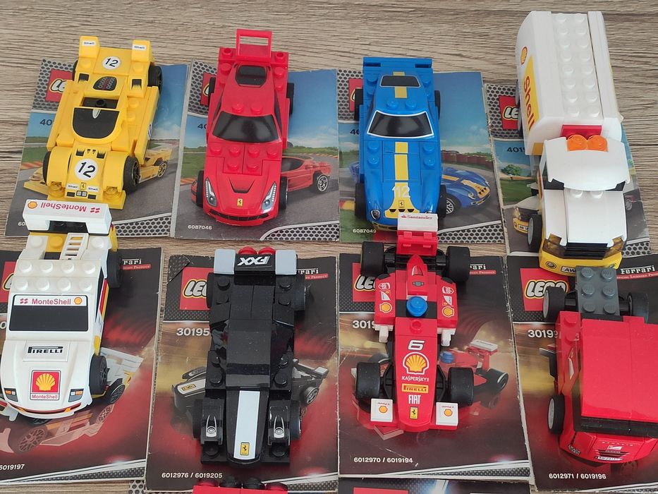 Lego auta shell V-Pover 11szt