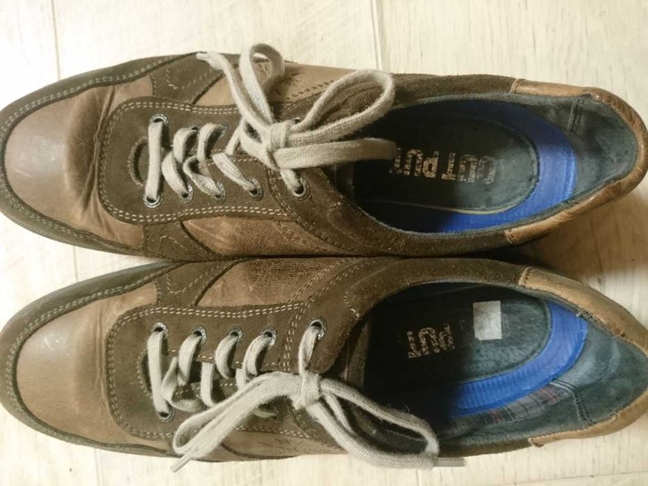 Туфли, кросы, башмаки casual на шнурках 45-46 размер