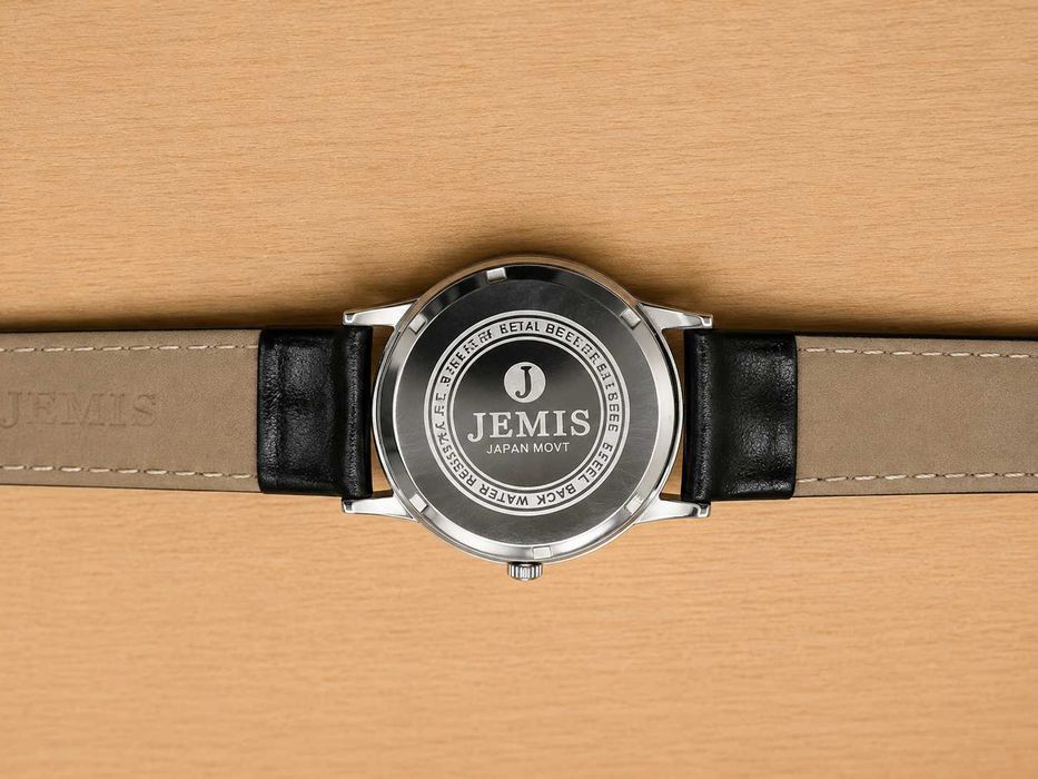 Класичний чоловічий годинник Jemis — японський механізм Seiko