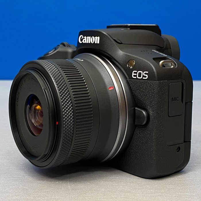 Canon EOS R50 (24.2MP) + RF-S 18-45mm f/4.5-6.3 IS STM | NOVA | 3 ANOS DE GARANTIA