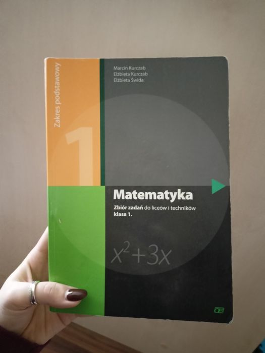 Podręcznik matematyka zakres podstawowy 1-3 - Kurczab