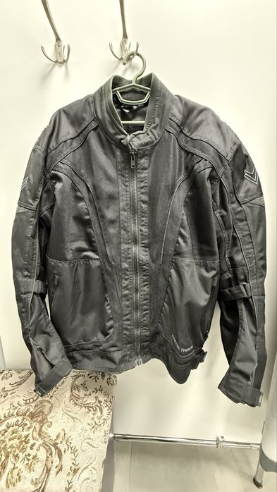 черная текстильная мотоциклетная куртка Frank Thomas XXL