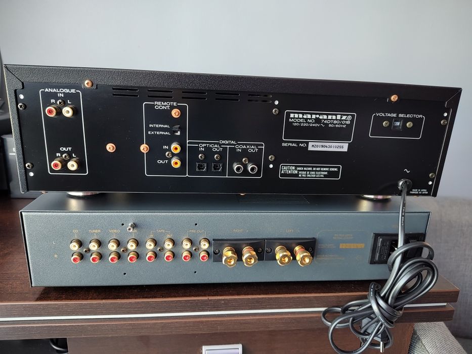 Marantz odtwarzacz DAT DT-80 wzmacniacz Atoll IN 80