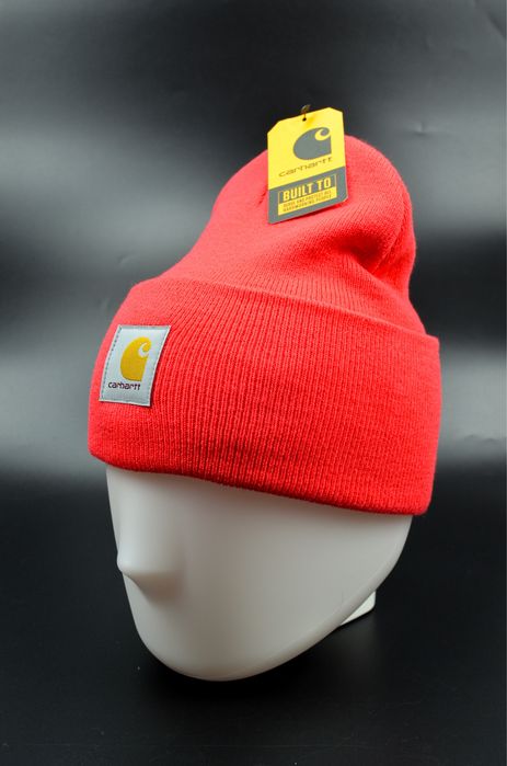 Ładna czapka Carhartt czerwona unisex