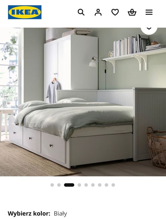 Łóżko Hemnes Ikea