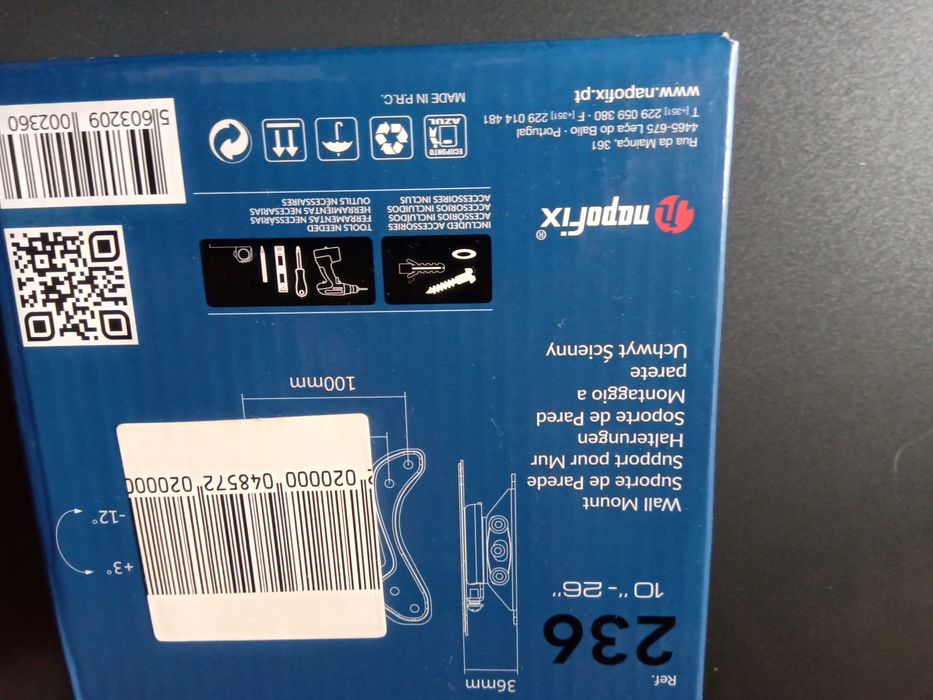 Spot de parede para tv