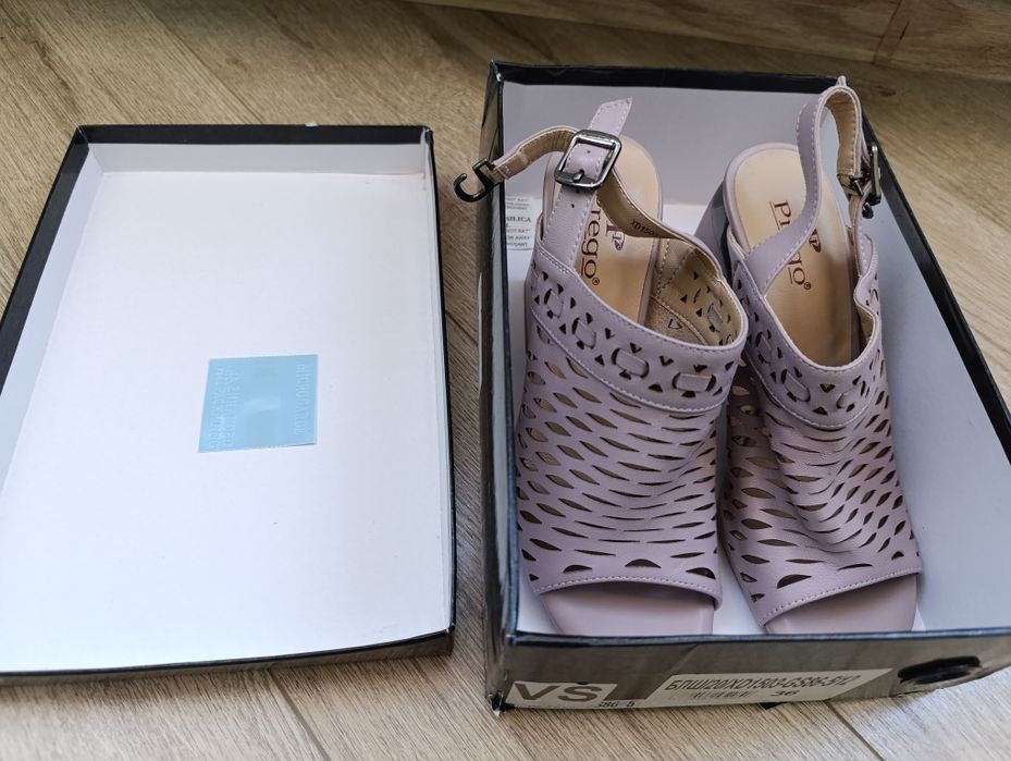 Босоніжки prego 36 розмір шкіра