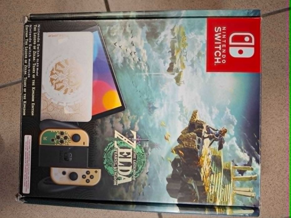 Nintendo Switch Oled|Zelda Tears of the Kingdom