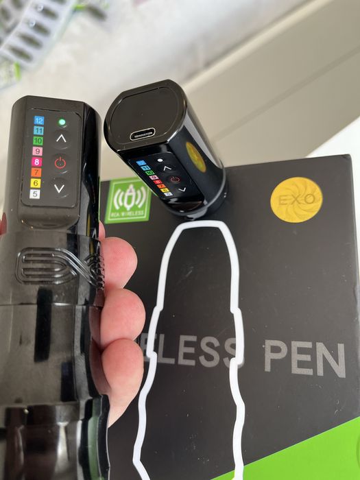 Máquina Tatuagem Profissional tipo FK Irons Exo NOVA Tattoo 2 baterias