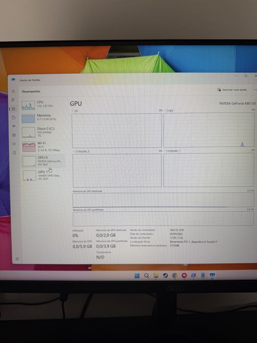 HP Pavilion I5-8250U 8GB