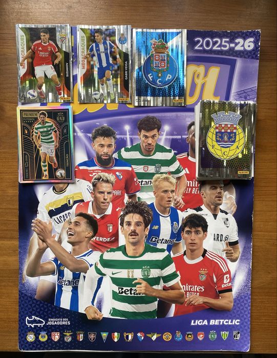 Cromos Caderneta Liga Portugal Betclic 2025/26