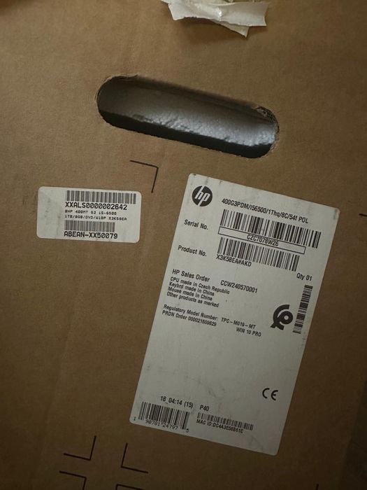 Komputer Nowy HP 400 G3 MT Business PC