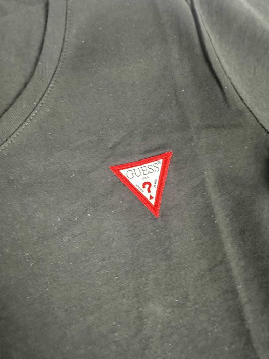 Koszulka Damska guess bluzka nowe logowane shirt czarna