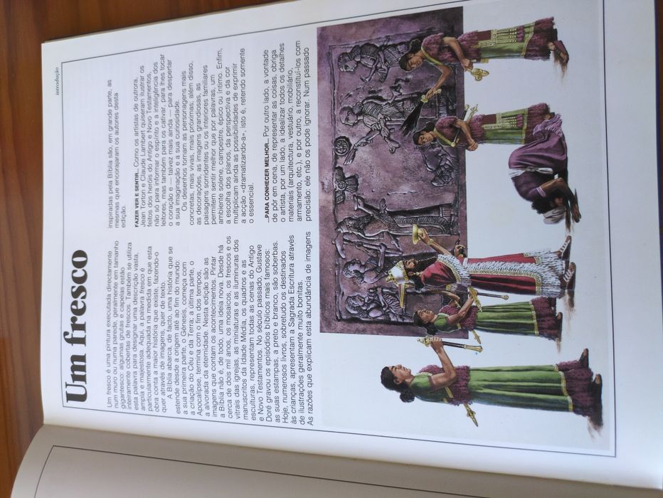 Frescos Bíblicos no Princípio de Jean Torton e Claude Lambert