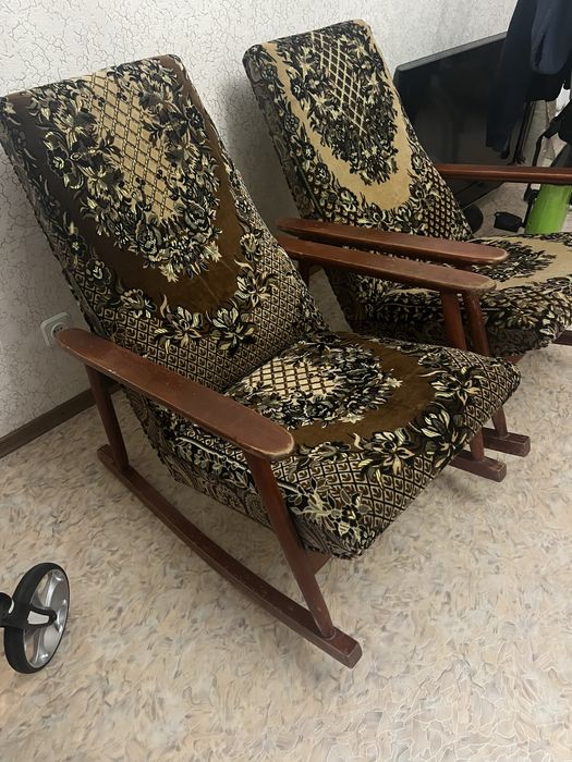 кресла-качалки ретро
