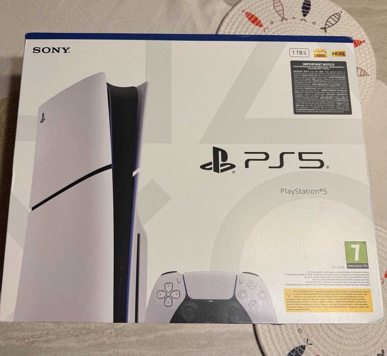 Нова Ігрова консоль PlayStation 5 Slim Blu-ray (PS5 Слім з дисководом)