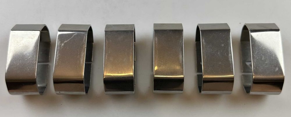 Serwetniki Zepter 6 szt. stal nierdzewna 18/10