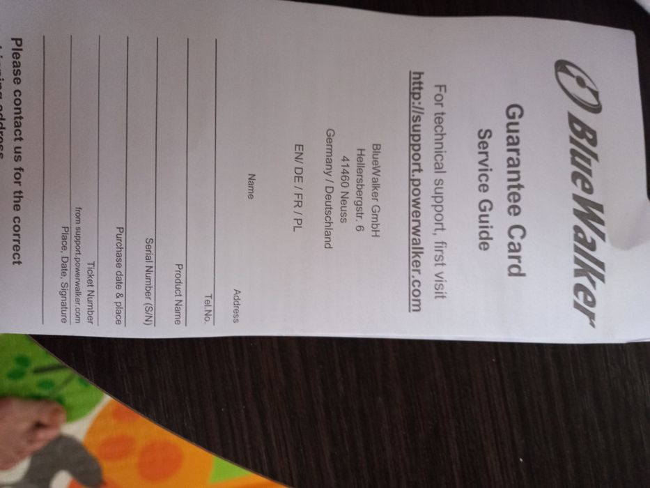 ИБП PowerWalker Basic VI 1000 STL источник бесперебойного питання