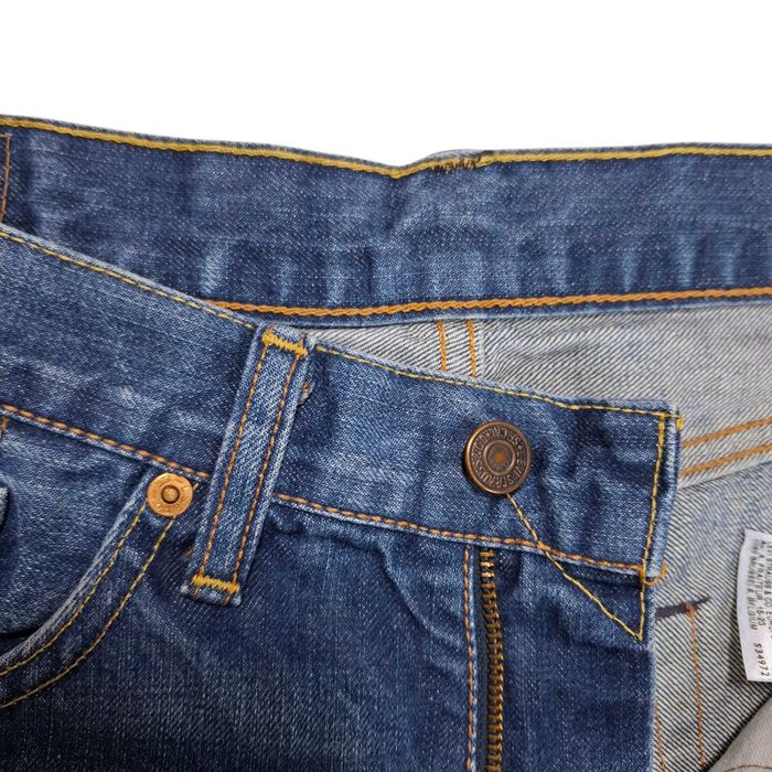 Levis 505 Jeansy męskie proste W33 - W34 L34 (34/34) straight spodnie