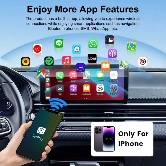 Адаптер для беспроводного Apple CarPlay - CarlinKit Mini SE / Mini 5