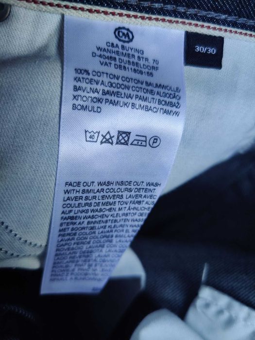 Джинсы The Regular by C&A Buying jeans Germany w30 navy.