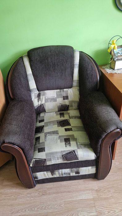 Komplet wypoczynkowy tapicerowany