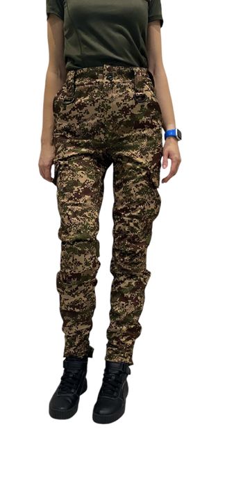 Жіноча військова тактична форма Хижак НГУ софтшел утеплена