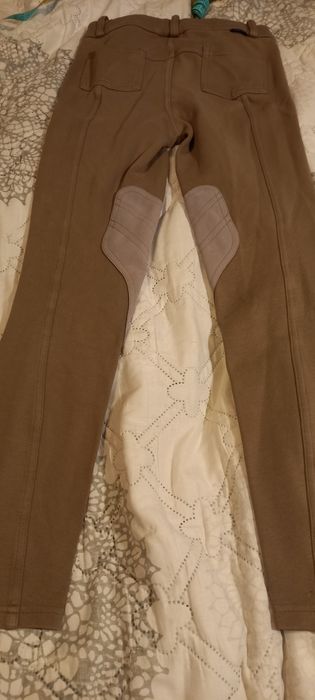 2 pary Bryczesy Fouganza Decatlon rozmiar 143-152