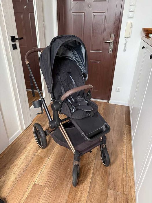 Zestaw Cybex: Wózek Cybex Prime 2w1, 2 foteliki samochodowe cybex