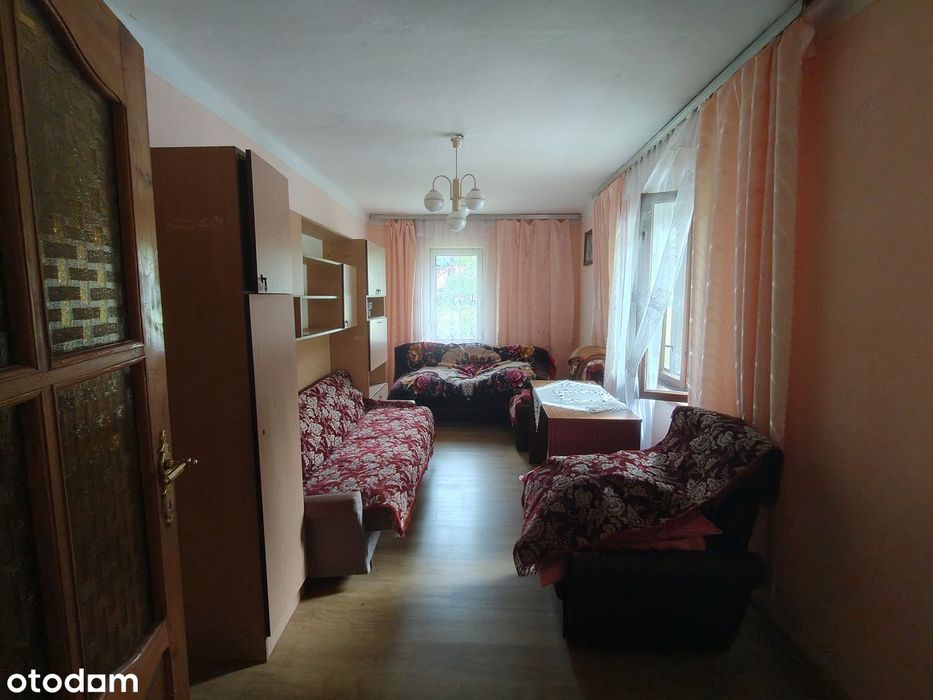 Siedlisko 38 arów z drewnianym domem - Bachów (Podkarpacie)
