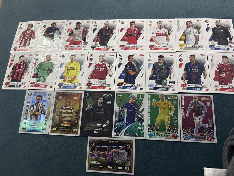 Karty piłkarskie 25/26 opłacalne fajne karty za dibra cene stan idealn