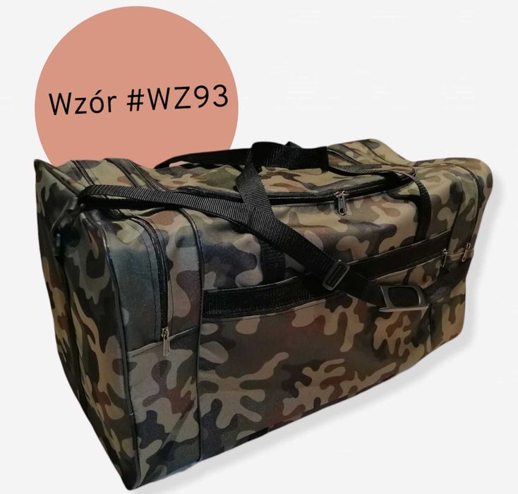 Torba Moro 80 l turystyczna podróżna poligonowa wędkarska Producent PL