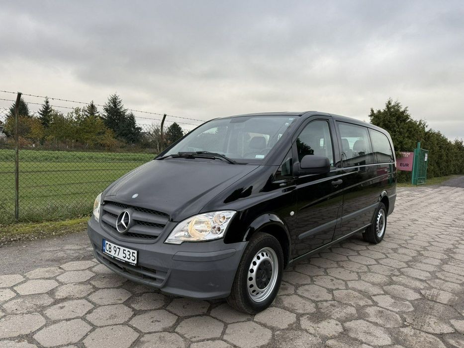 Mercedes-Benz Vito VAT 23% 32000 netto 8 osobowy Skórzana tapicerka Tempomat