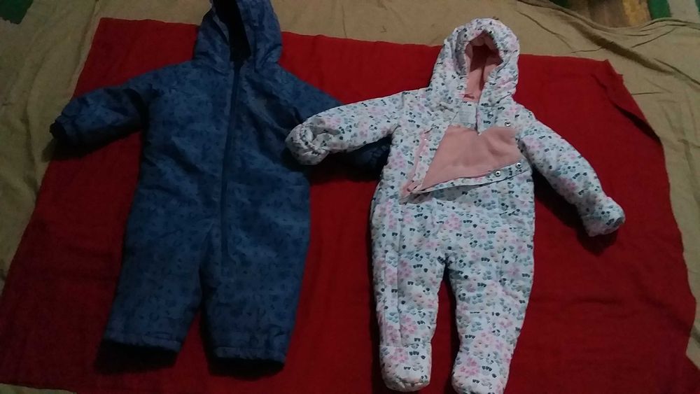 Комбінезон дитячий для дівч-новий на флісі-M&S-9-12;хлоп.Lupilu-80