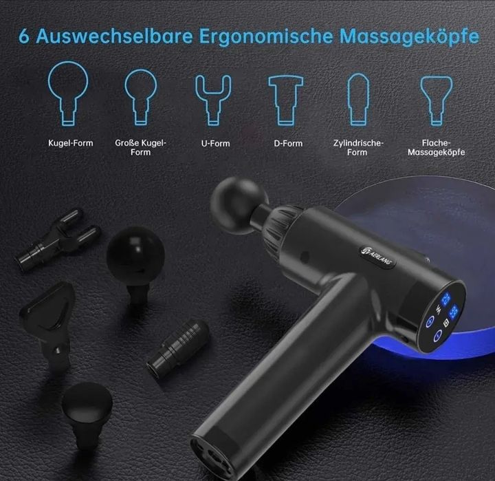 Перкусійний ручний масажер для тіла та м'язів AERLANG Muscle Massage G