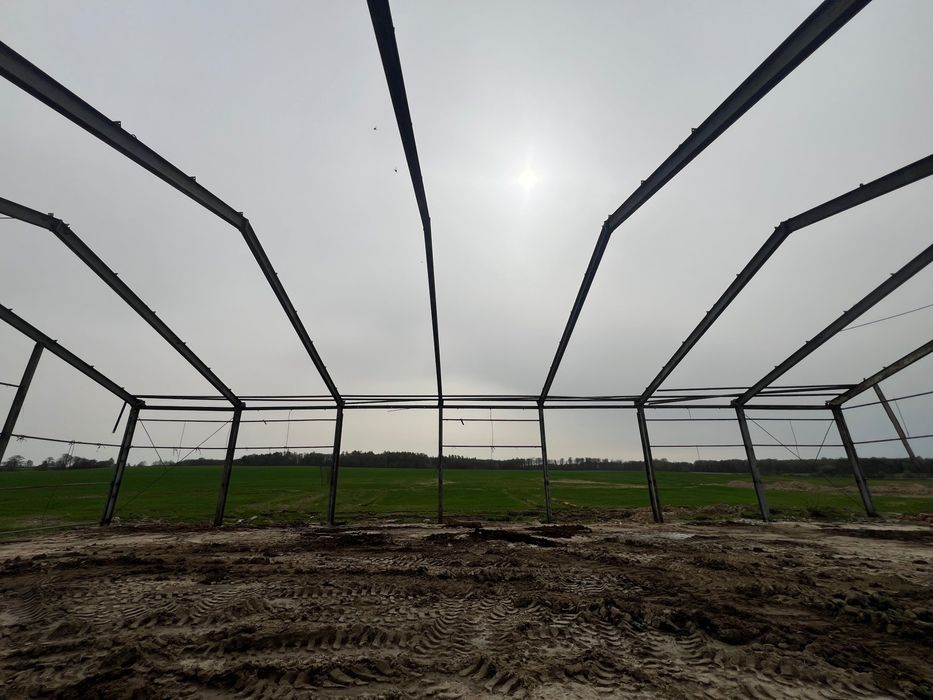 Konstrukcja stalowa - hala - wiata