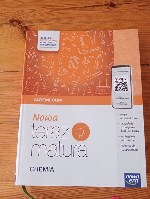 Zestaw książek do chemii