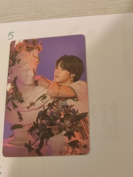 Photocard Jimin ( Me, Myself &Jimin)