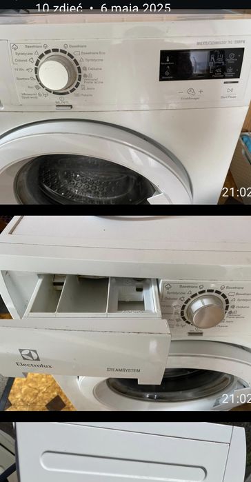 Pralka Electrolux Steamsystem na czesci