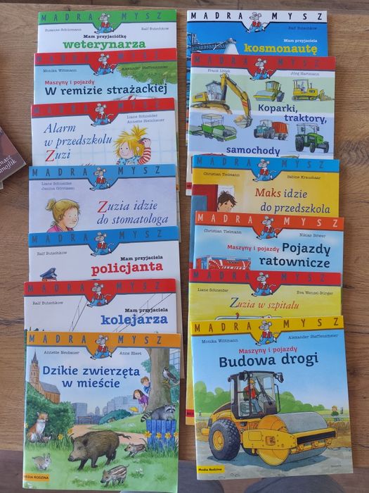 Mądra Mysz zestaw książeczek, 13 sztuk