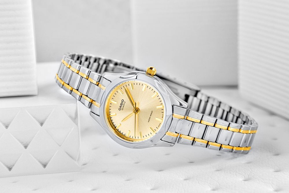 zegarek damski casio ltp-1275sg-9adf + box