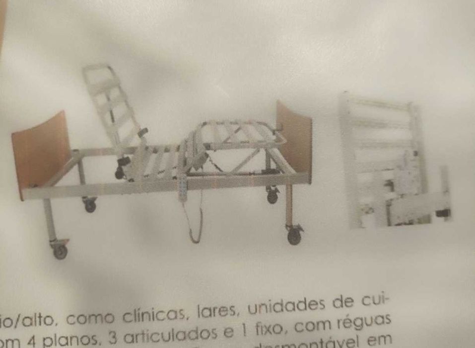 Cama Articulada Elétrica+ Colchão (Novo/Selado)