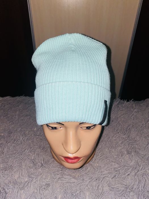 Шапка на флісі бірюза мʼята
