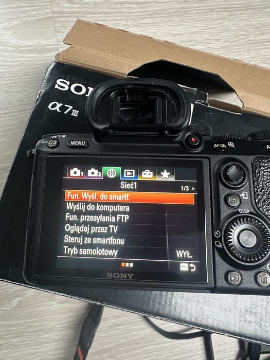 Aparat sony a7iii