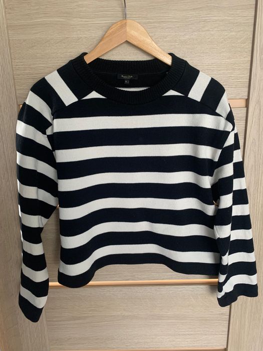 Sweter Massimo Dutti bawełna roz S