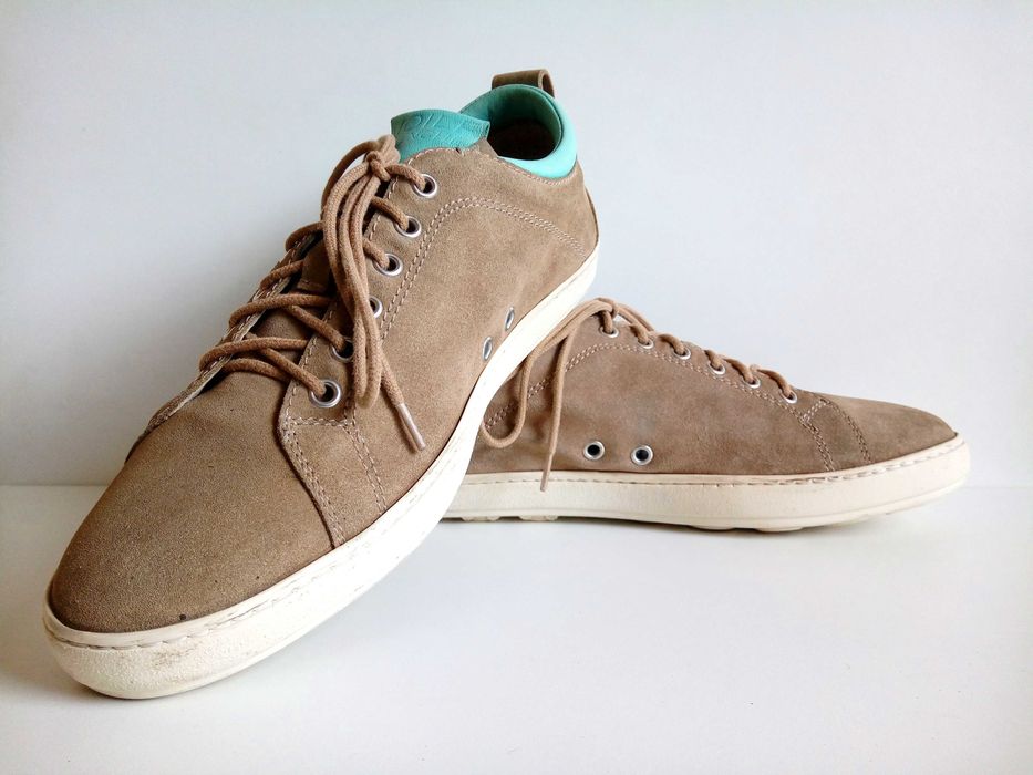 6510. VOILE BLANCHE - solidne sneakersy/tenisówki/półbuty skóra 40.