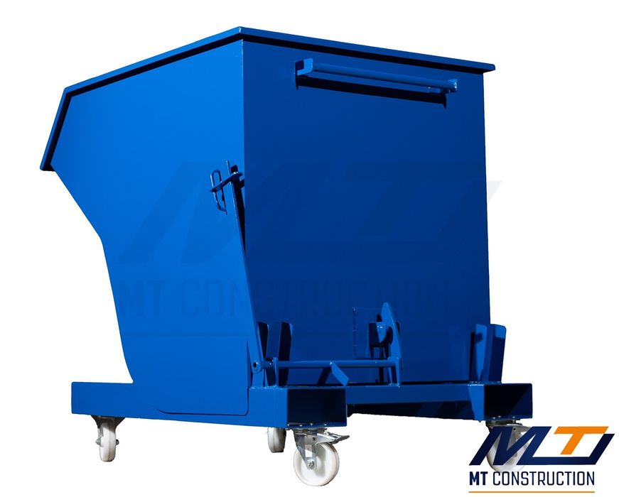 Kontener / Koleba / Pojemnik metalowy samowyładowczy 600l  | Producent