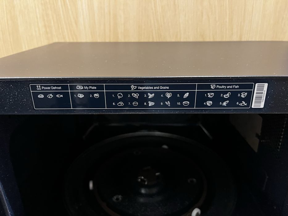 Microondas Samsung (interior vidroceramica)