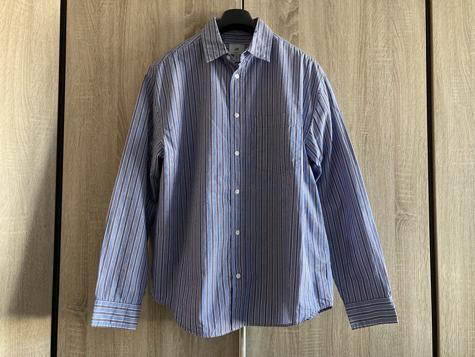 Koszula * H&M * Błękitna w Paski * Rozmiar M * Loose Fit * NOWA