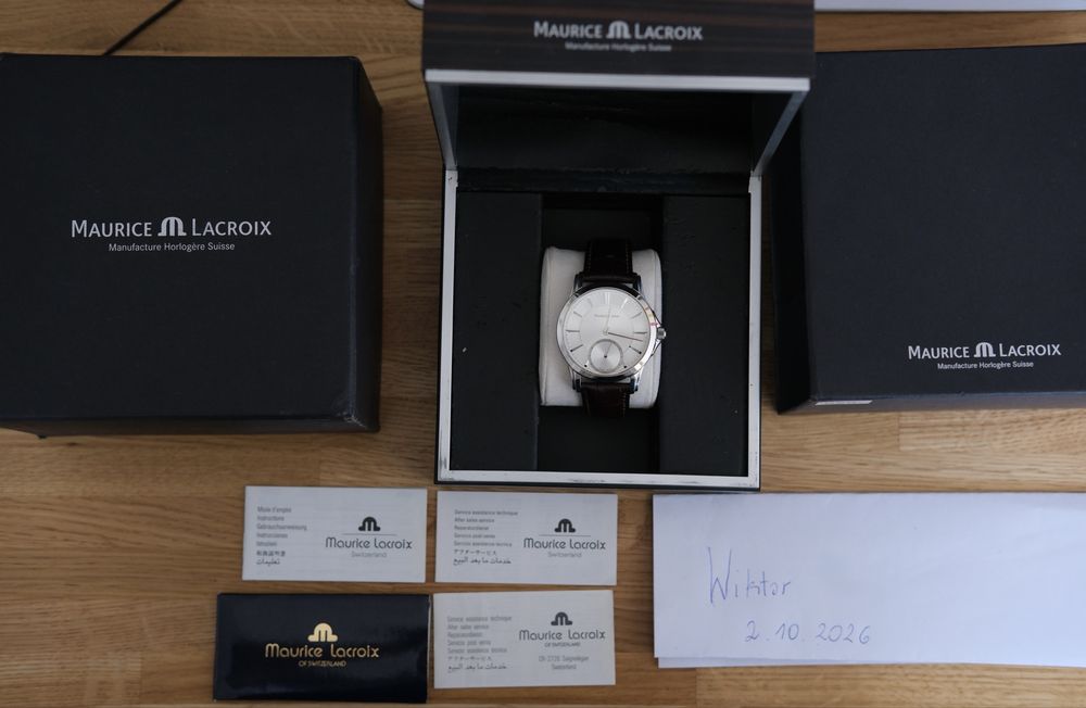 Zegarek Maurice Lacroix Pontos Small Seconds (Ref. PT7518)